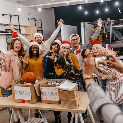 Charity Christmas Team Building